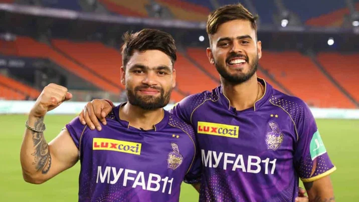 Rinku Singh and Nitish Rana