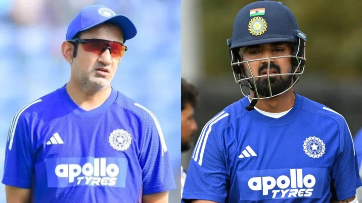 Gautam Gambhir and KL Rahul