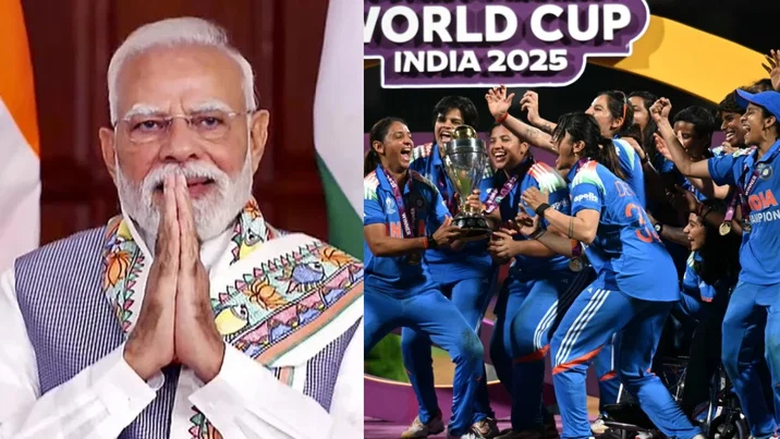Narendra Modi and India Women