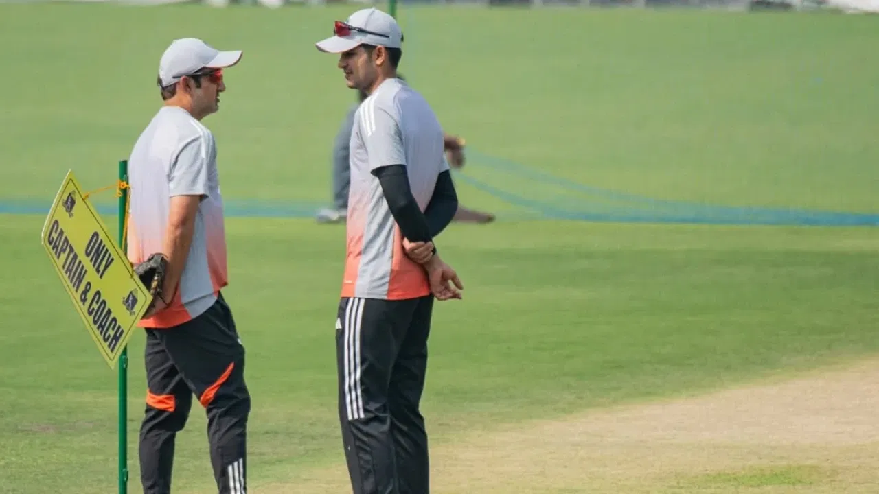 Gautam Gambhir and Shubman Gill