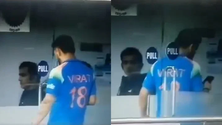 Gautam Gambhir and Virat Kohli