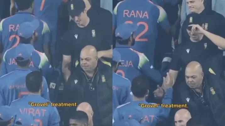 Virat Kohli and Shukri Conrad
