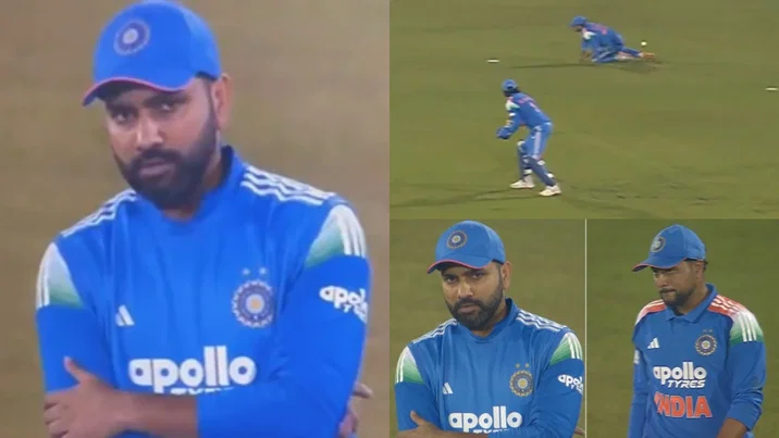 Kuldeep Yadav and Rohit Sharma