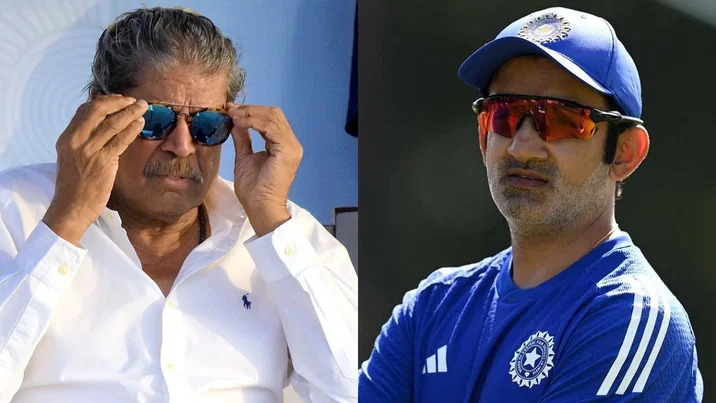 Kapil Dev and Gautam Gambhir