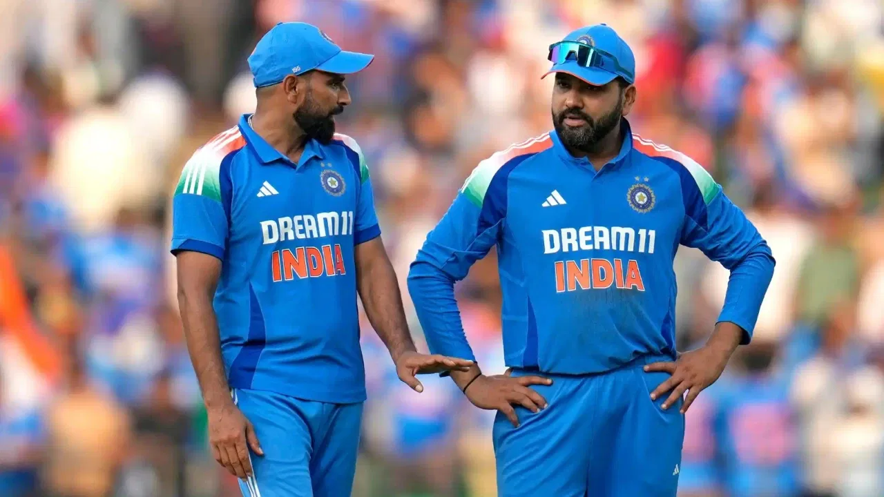 Mohammed Shami and Rohit Sharma