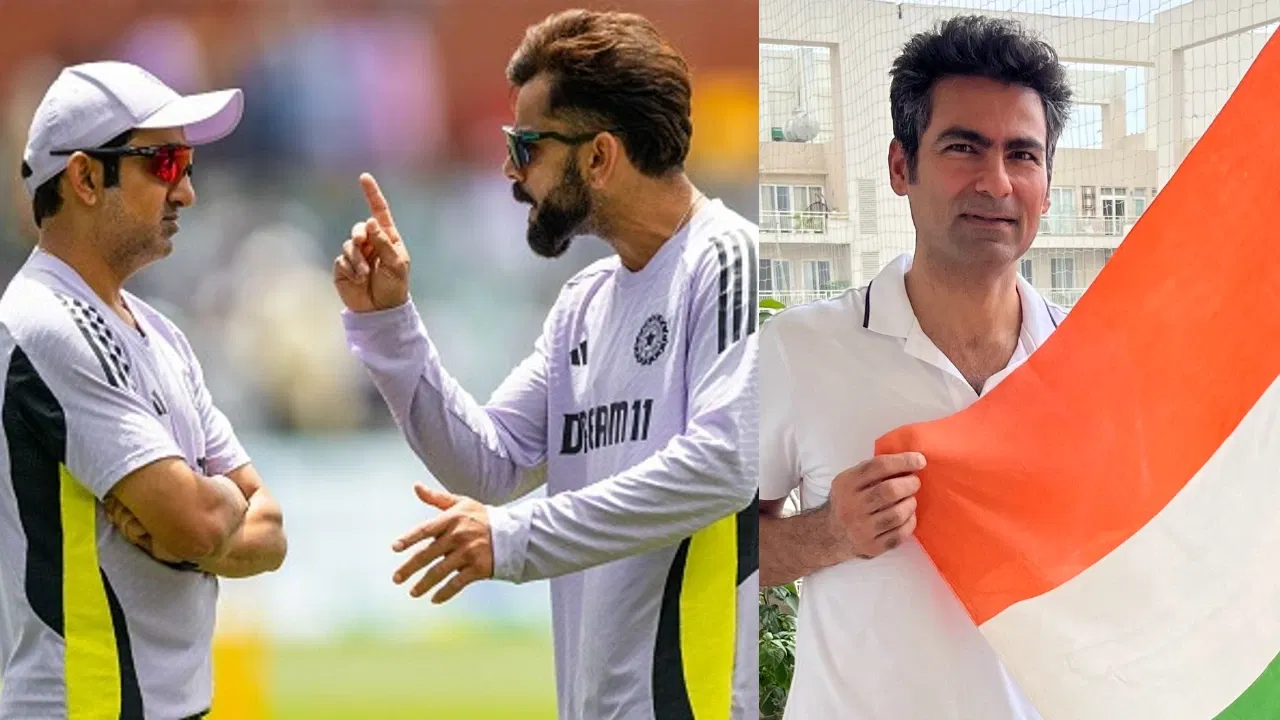 Gautam Gambhir, Virat Kohli and Mohammad Kaif