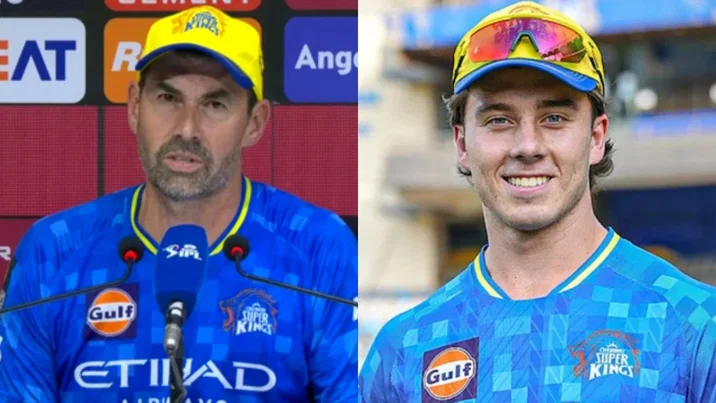 Stephen Fleming and Dewald Brevis