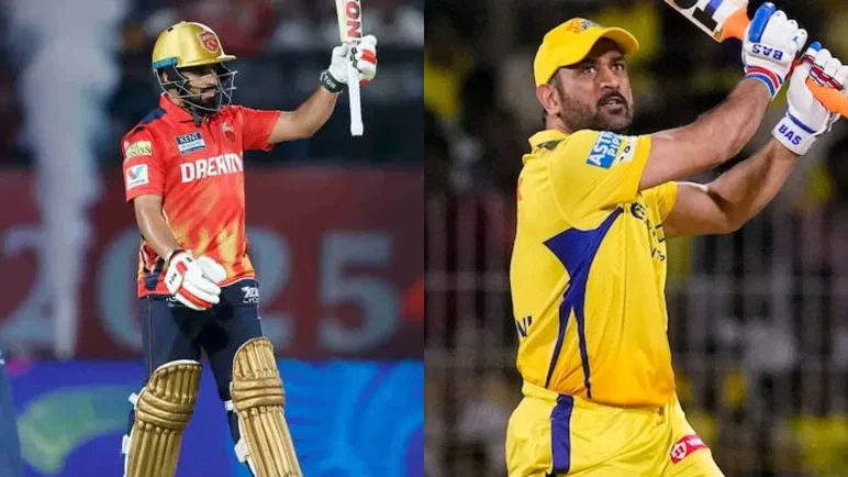 Prabhsimran Singh and MS Dhoni