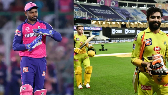 Sanju Samson, Sam Curran and Ravindra Jadeja