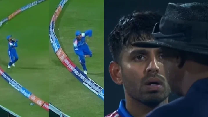 India vs Pakistan, Jitesh Sharma