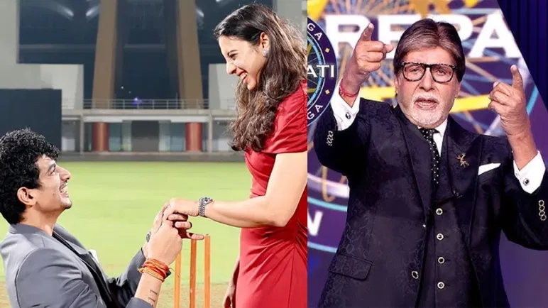 Smriti Mandhana and KBC