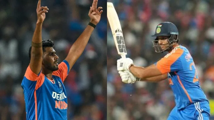 India, Harshit Rana and Shivam Dube