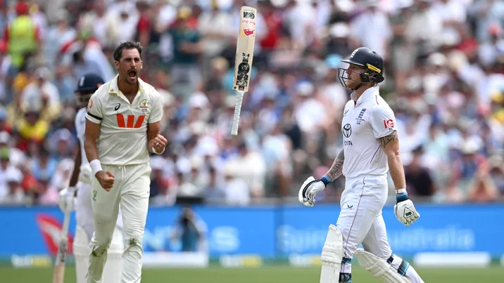 Mitchell Starc and Ben Stokes