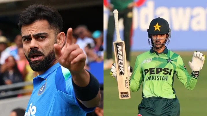 Virat Kohli and Sameer Minhas