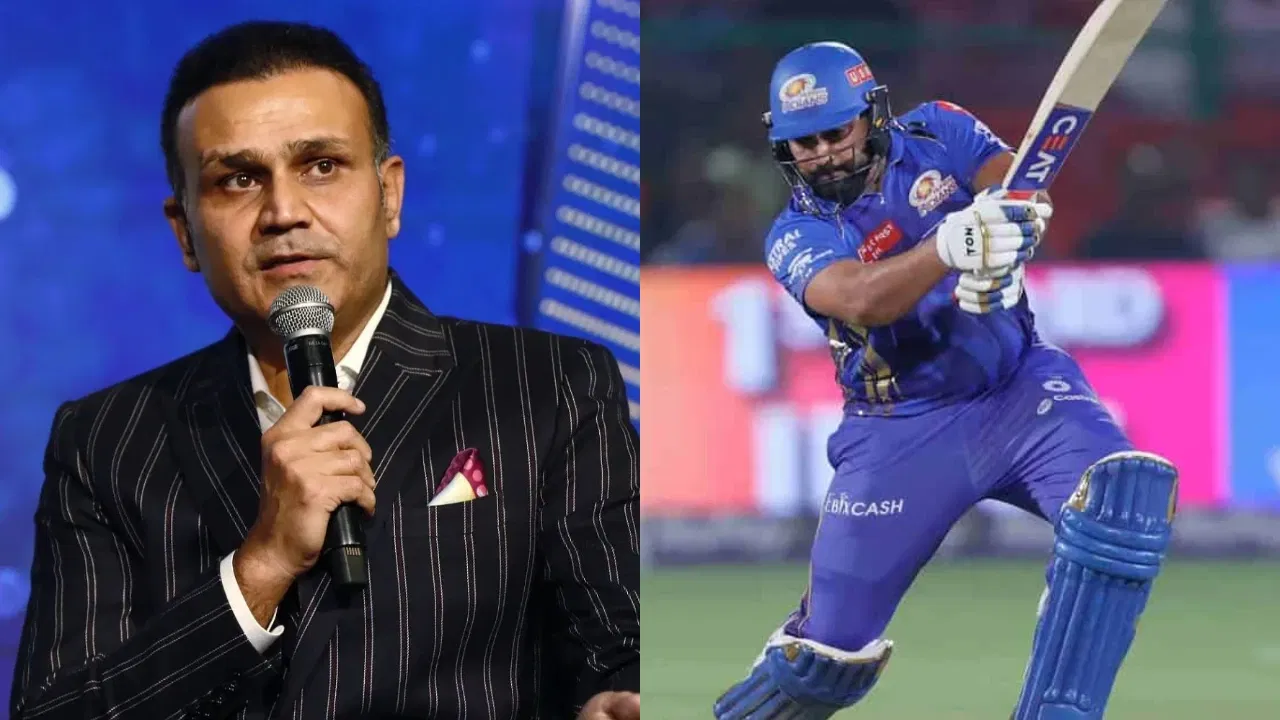 Virender Sehwag and Rohit Sharma