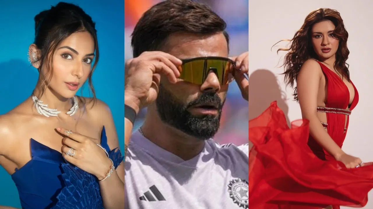 Rakul Preet SIngh, Virat Kohli and Avneet Kaur
