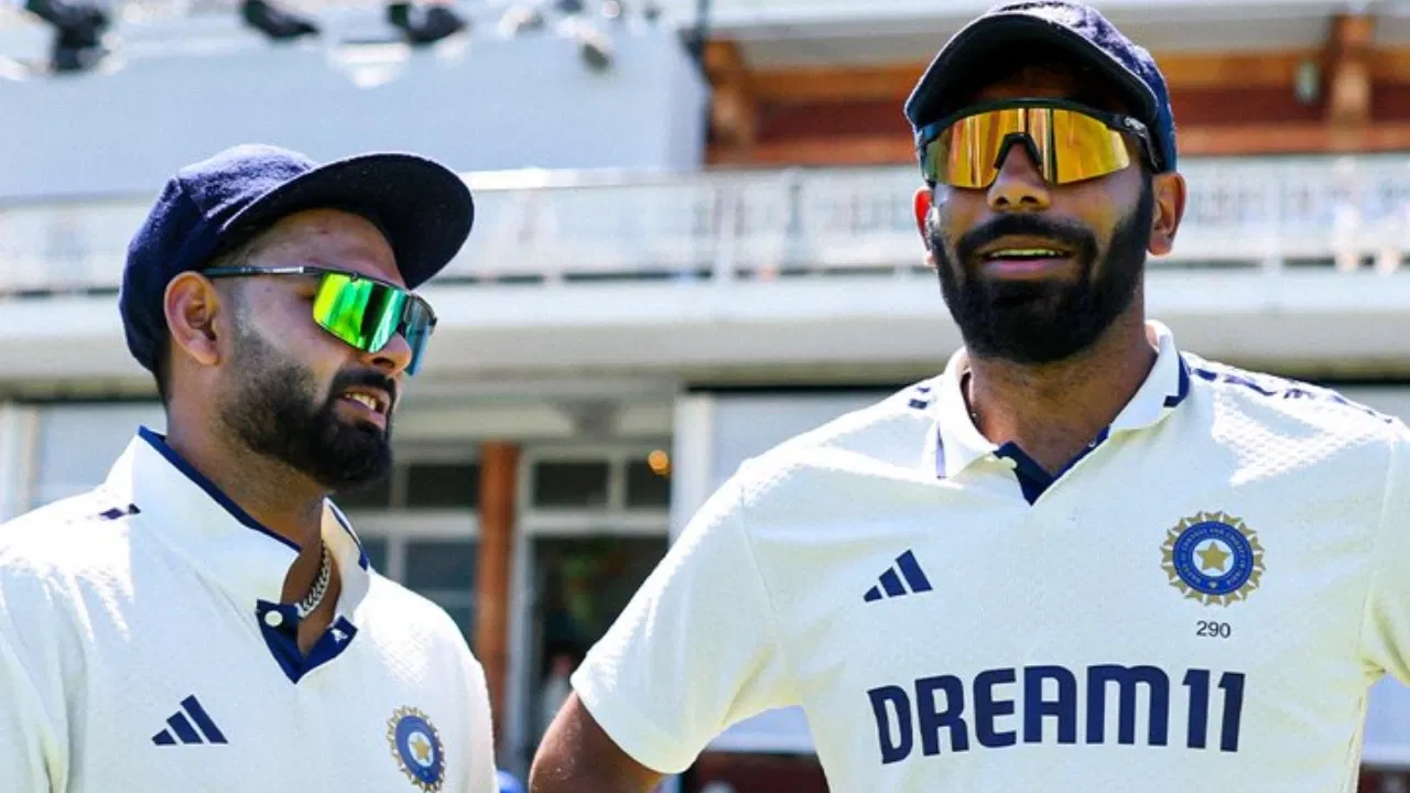 Rishabh Pant and Jasprit Bumrah
