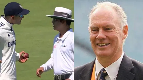 Shubman Gill and Greg Chappell