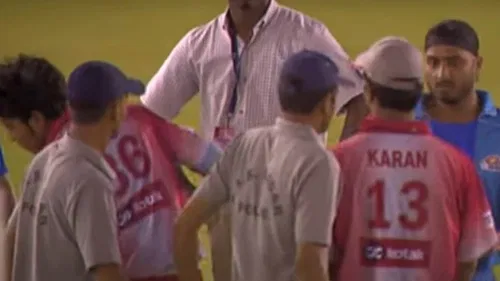 Harbhajan Singh and S Sreesanth