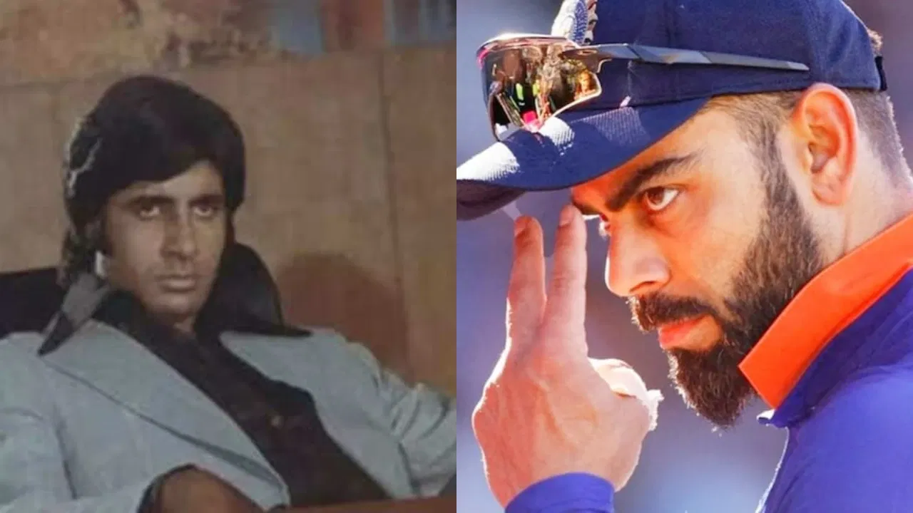 Big B and Virat Kohli