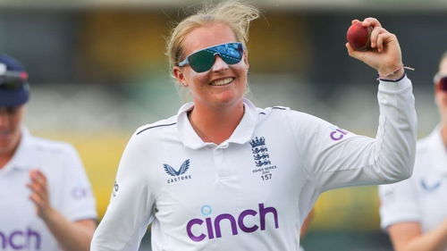 Sophie Ecclestone of England