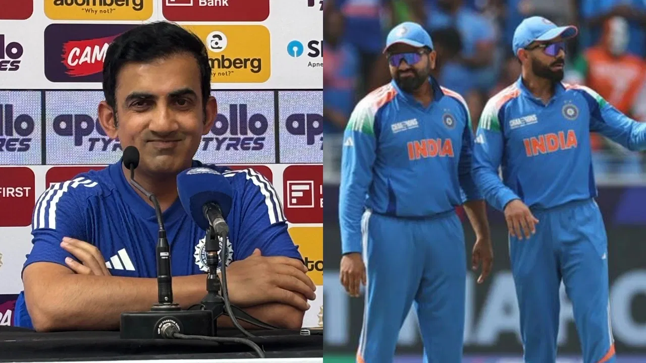 Gautam Gambhir, Virat Kohli and Rohit Sharma