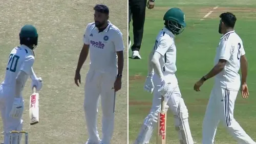 Lesego Senokwane and Mohammed Siraj