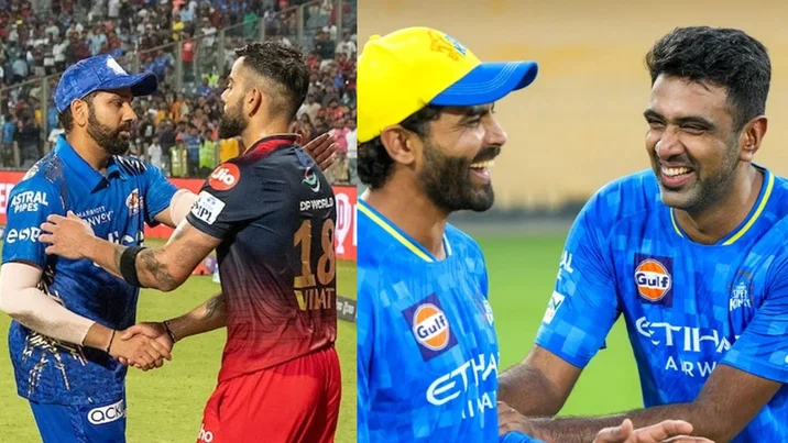 Rohit Sharma, Virat Kohli, Ravindra Jadeja and Ravichandran Ashwin