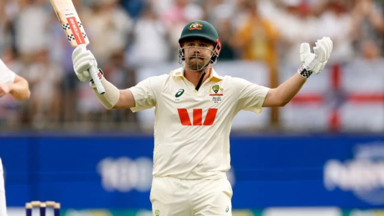 Travis Head hits century in Adelaide Test