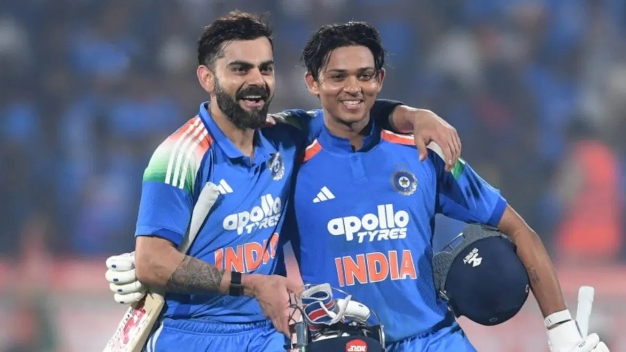 Virat Kohli and Yashasvi Jaiswal