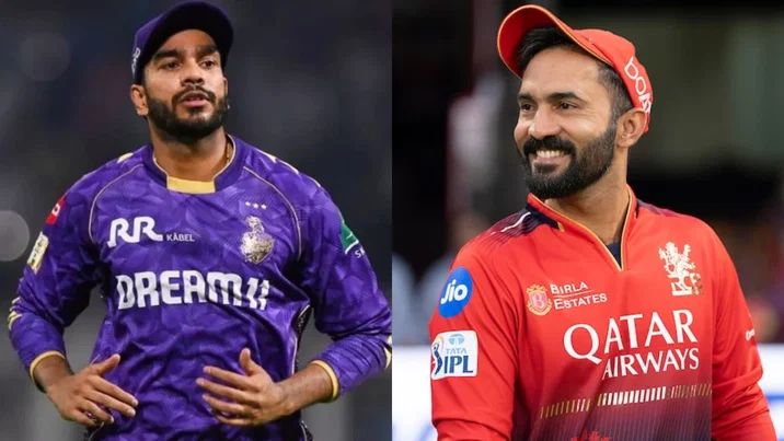 Dinesh Karthik and Venkatesh Iyer