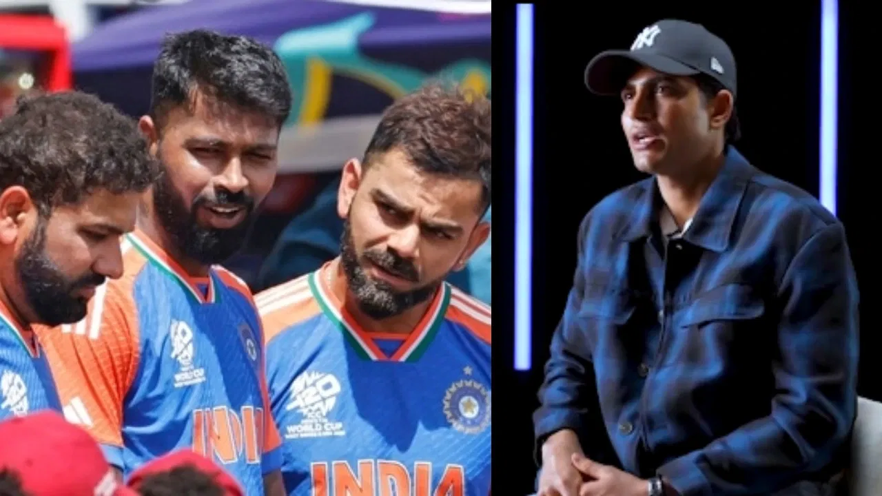 Rohit Sharma, Virat Kohli, Hardik Pandya and Shubman Gill