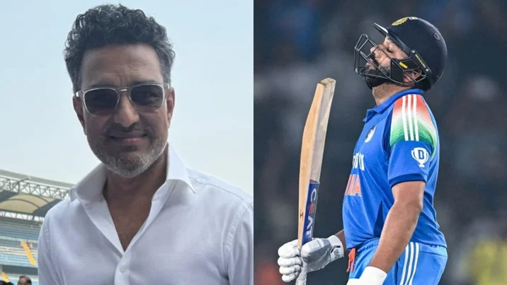 Sanjay Manjrekar and Rohit Sharma