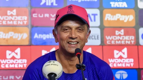 RR head coach Rahul Dravid