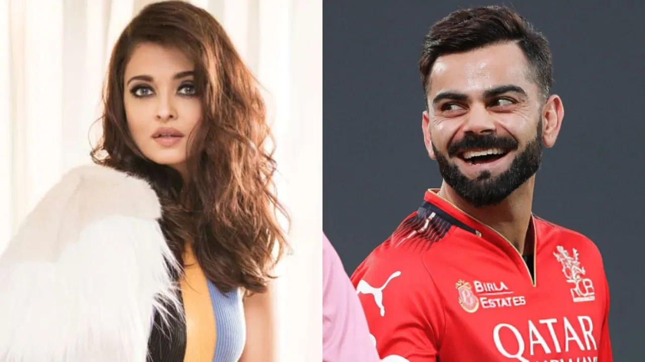 Aishwarya Rai Bachchan and Virat Kohli