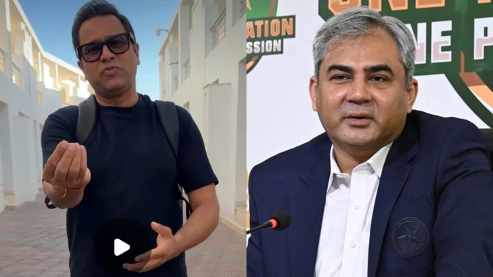 Aakash Chopra and Mohsin Naqvi