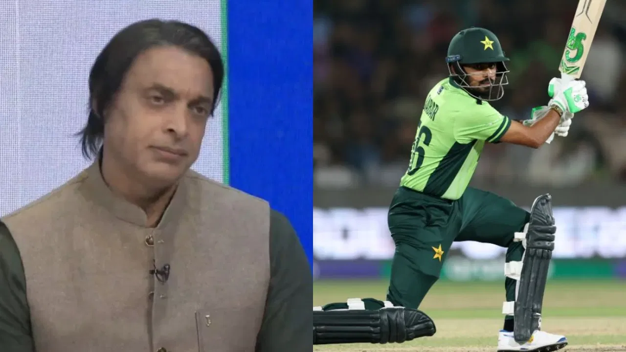 Shoaib Akhtar and Babar Azam