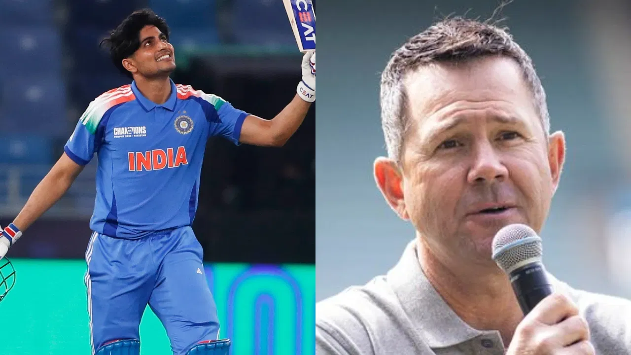 Shubman Gill and Ricky Ponting