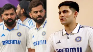 Rohit Sharma, Virat Kohli and Shubman Gill