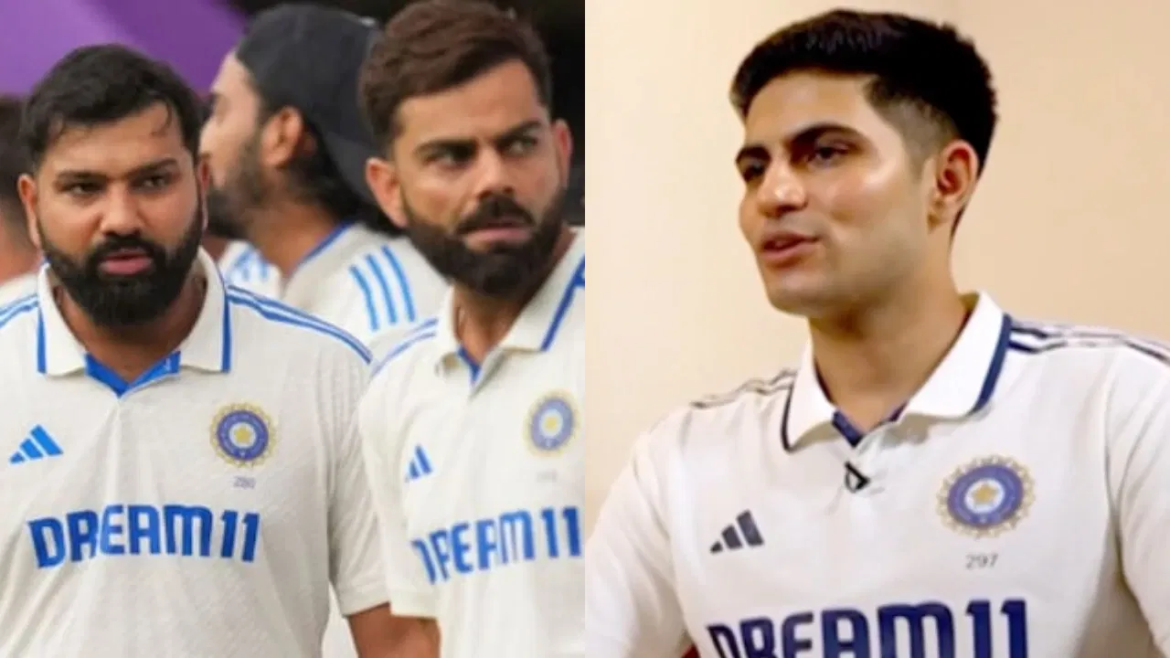 Rohit Sharma, Virat Kohli and Shubman Gill
