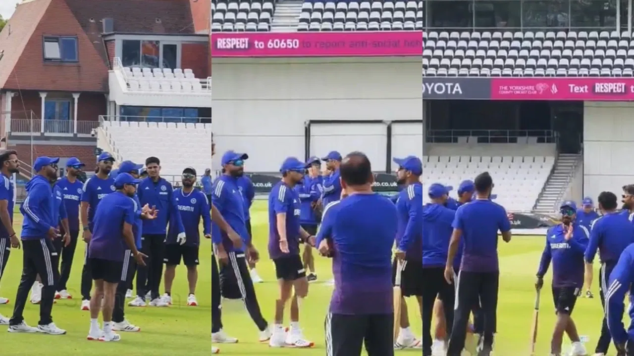 Kuldeep Yadav and Team India players