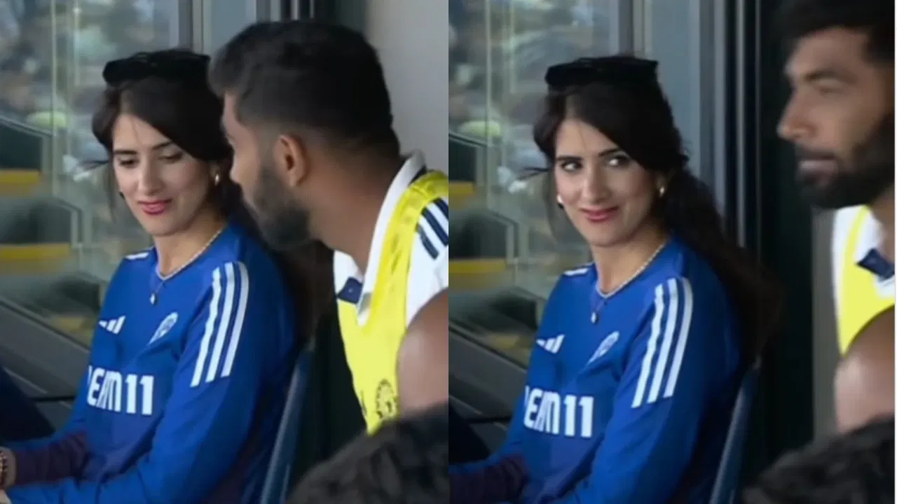 Jasprit Bumrah with mystery woman