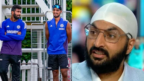 Jasprit Bumrah, Arshdeep Singh and Monty Panesar