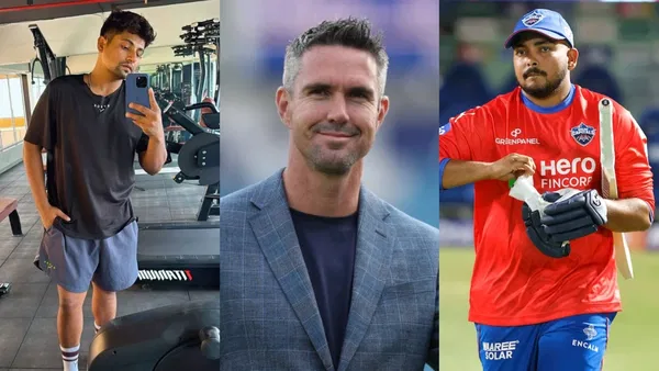 Sarfaraz Khan, Kevin Pietersen and Prithvi Shaw