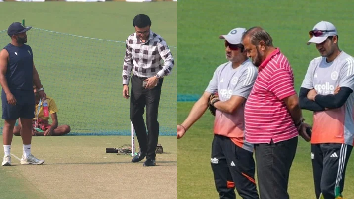 Gautam Gambhir and Sourav Ganguly