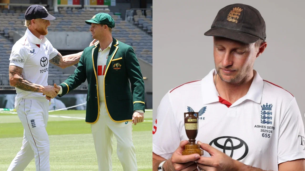 Ben Stokes, Steve Smith and Joe Root