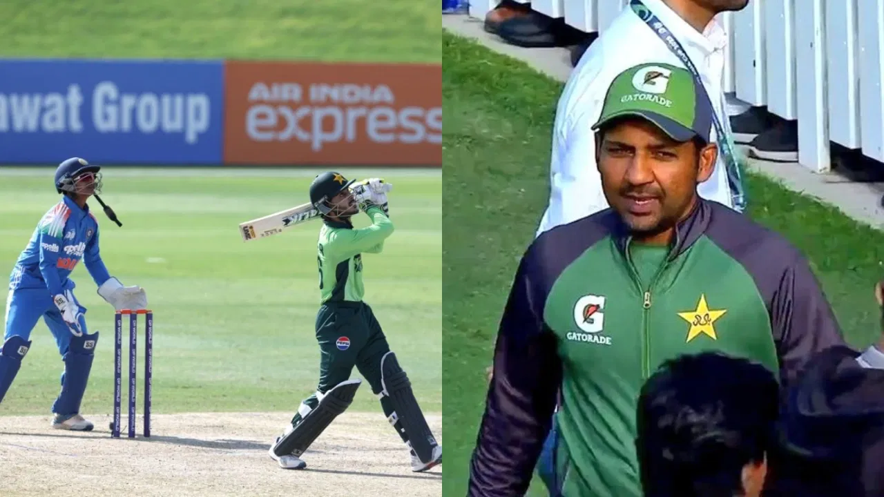 Sarfaraz Ahmed and India U19 vs Pakistan U19