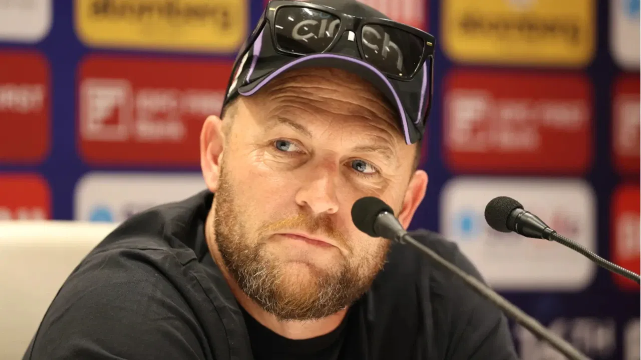 England coach Brendon McCullum