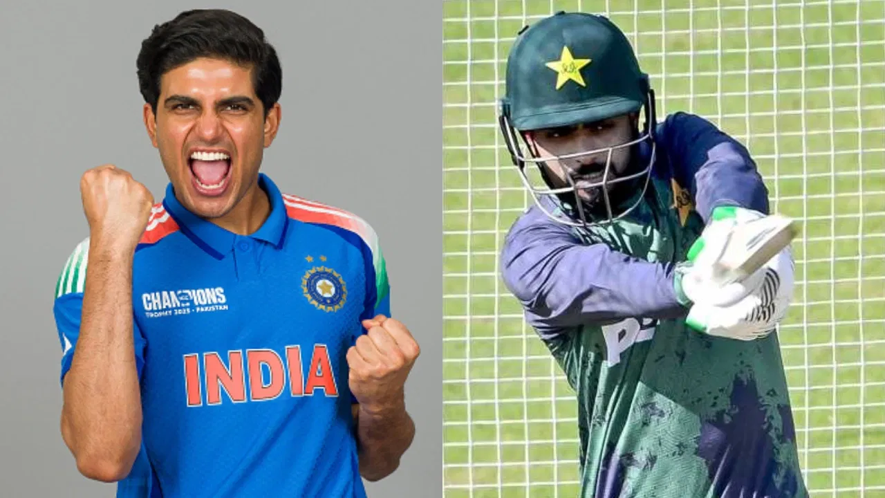 Shubman Gill and Babar Azam