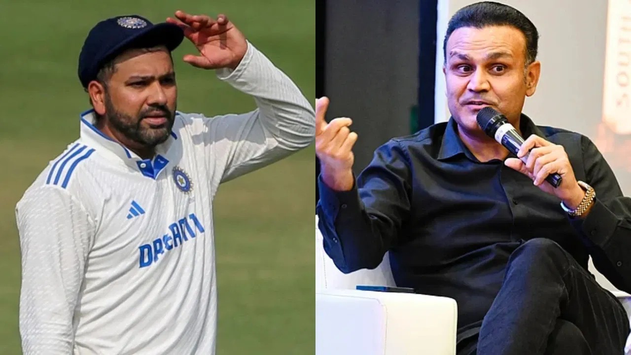 Rohit Sharma and Virender Sehwag